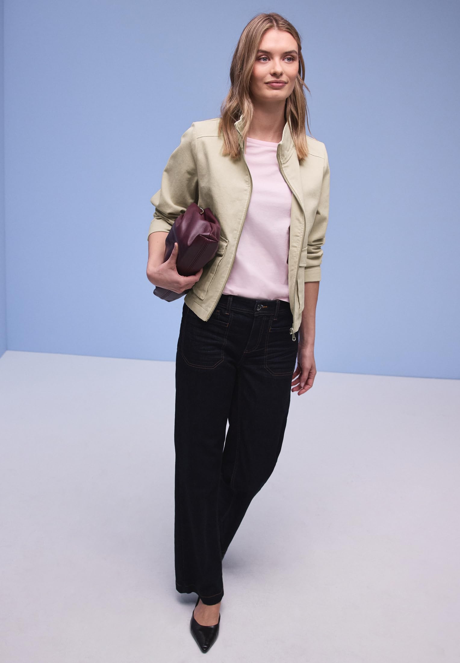 Street One Washed-Look Jacke