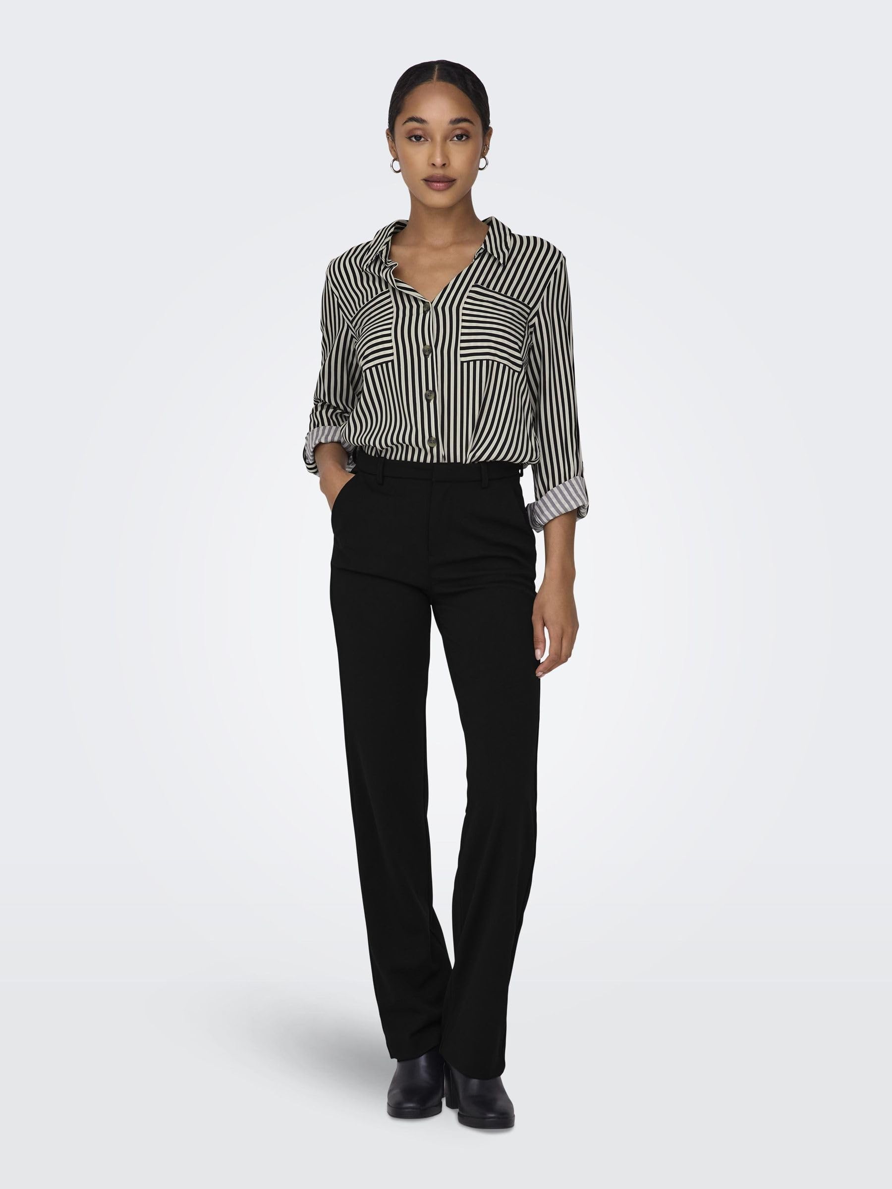 ONLY Female Hose ONLRAFFY-YO Gerade geschnitten Hose | Trousers