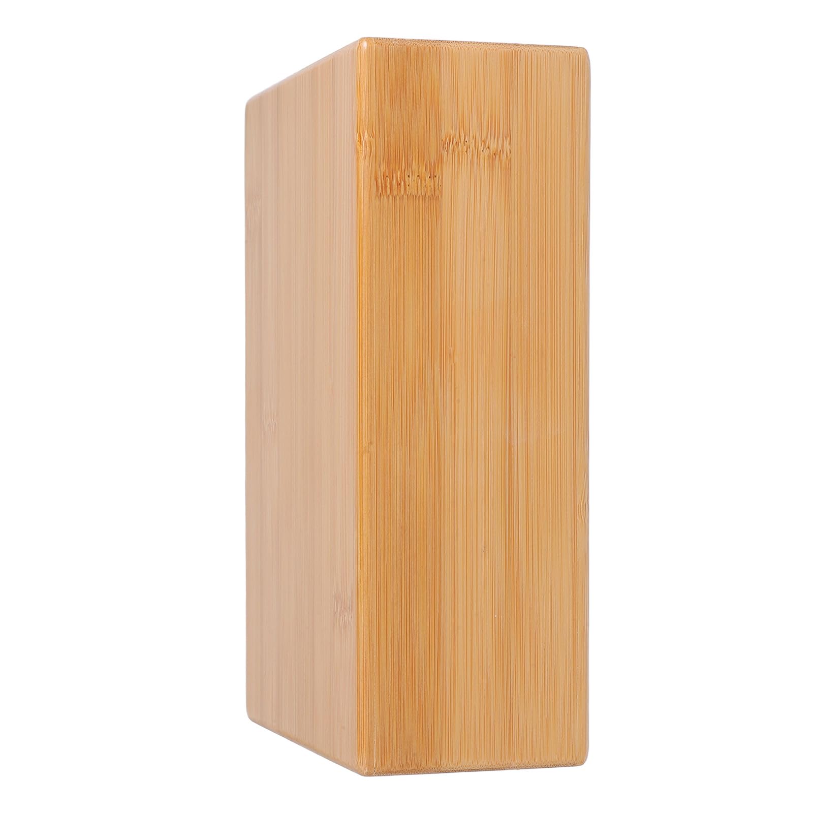 Ciieeo Ladrillo de Yoga de Bambú Natural, Bloque de Entrenamiento de Madera para Fitness y Pilates, Superficie Lisa, Portátil y Duradero para Ejercicio y Meditación en Casa