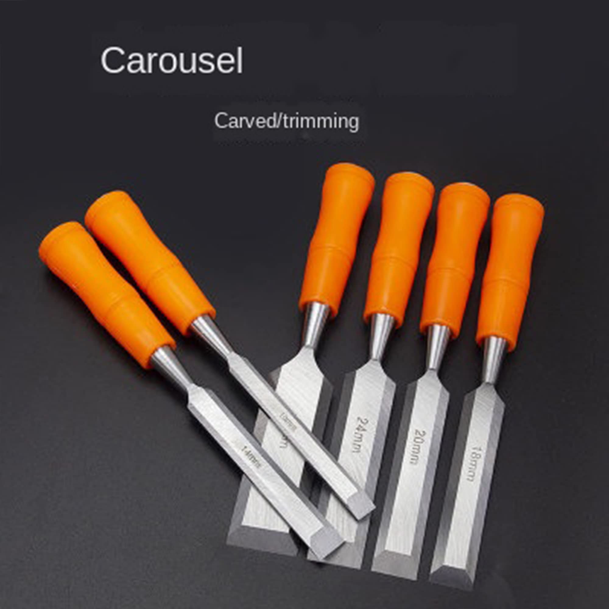 Cinceles para Madera 9pcs Juego de Formones para Madera para tallar a mano Juego de herramientas kit de cincel de Carpintería para Tallar Esculpir Cincelar Grabar Madera