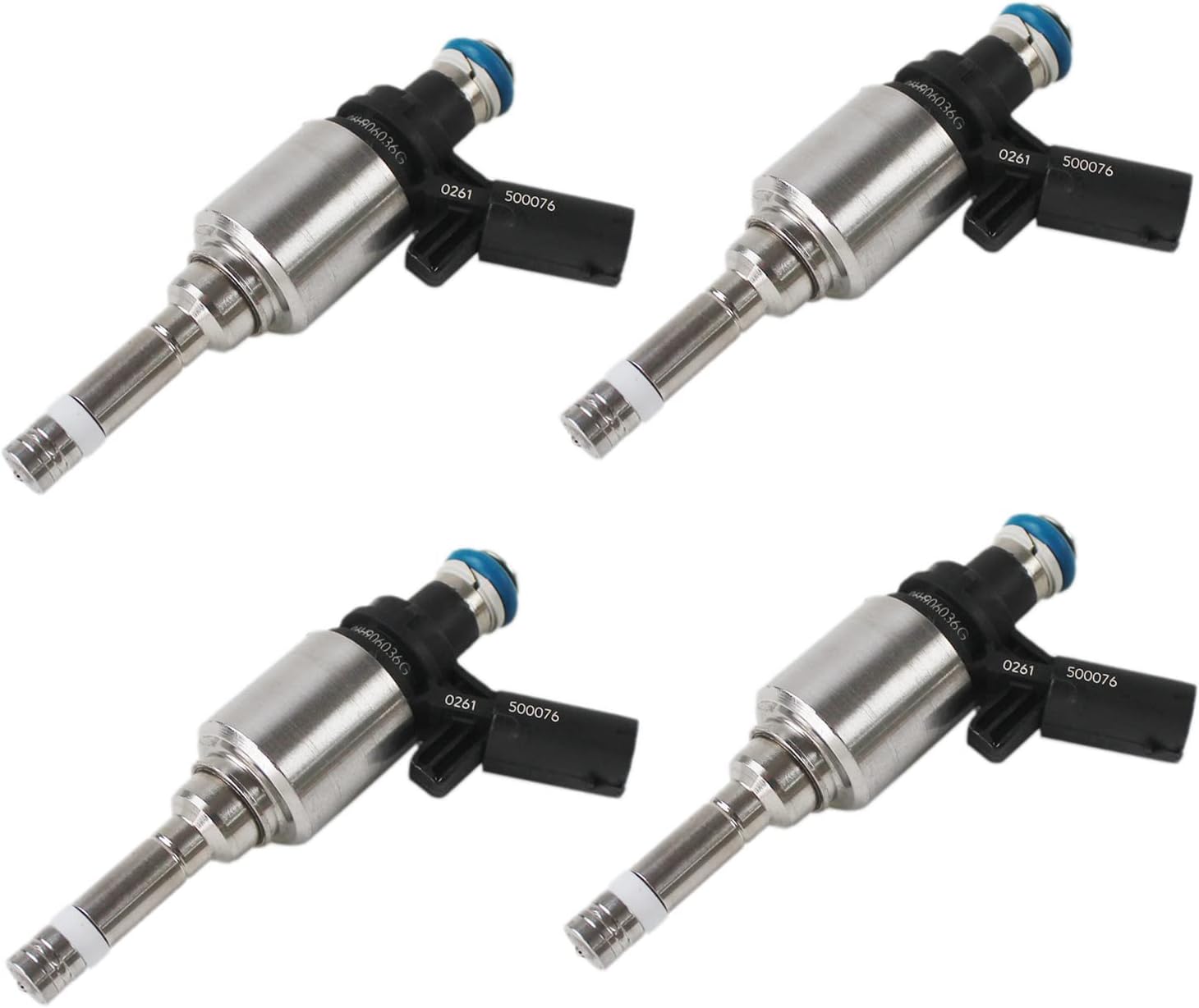 4Pcs Fuel Injectors Fits for A4 A3 A5 TT, for T5 Eos CC 2.0L Replace OE 0261500076