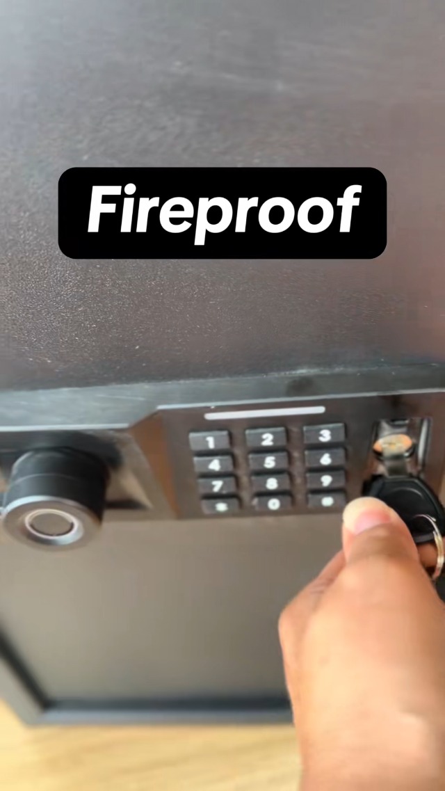 Mutak Smart Home Safe 1.0 Cub Biometric Safe Box, Quick-Access - View #12