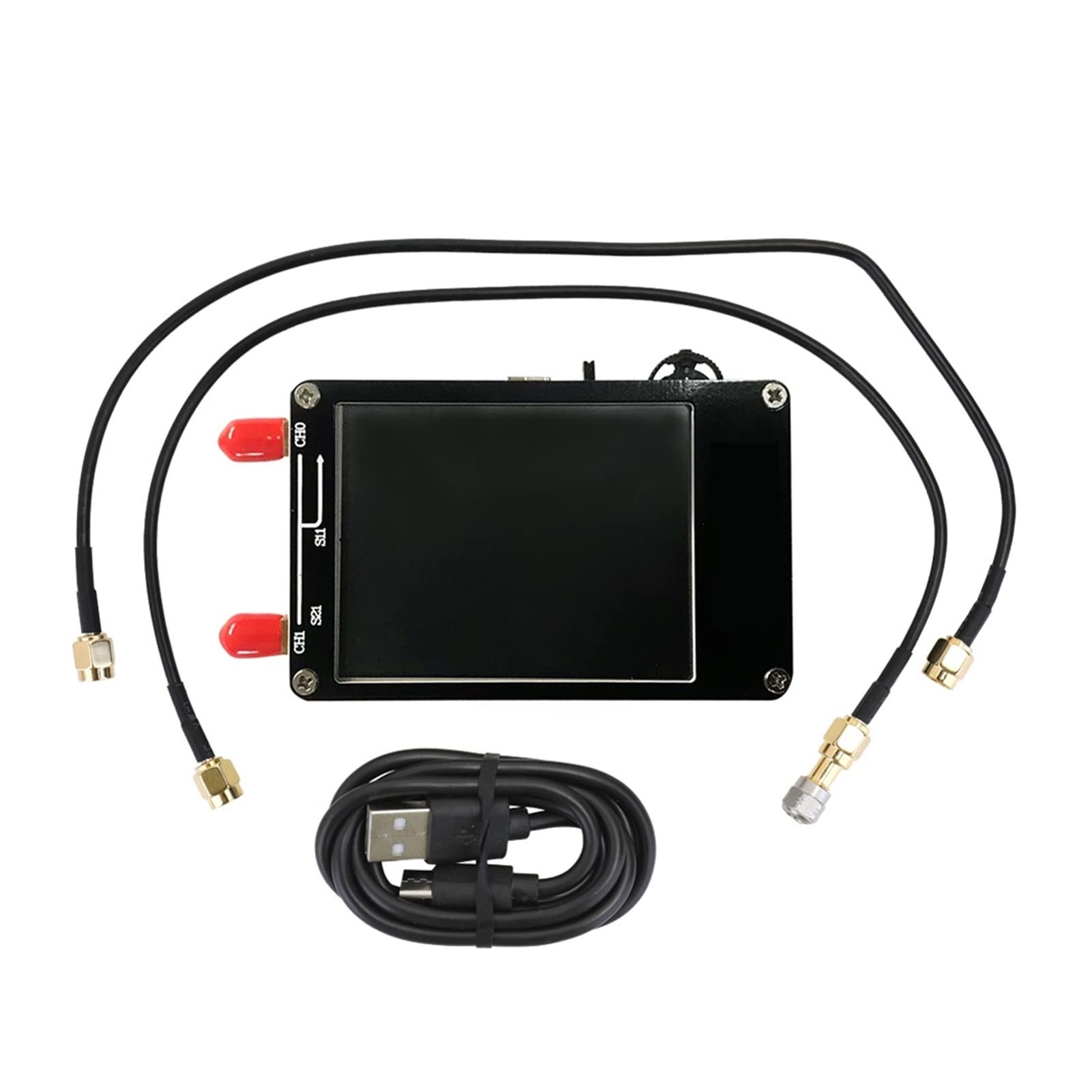 Analizator sieci wektorowych Przenośny analizator sieci Vector 0KHZ-3GHZ cyfrowy ekran dotykowy wyświetlacza krótka fala krótka MF HF VHF UHF Fale stojowe analizatora anteny(50KHz-900MHz)