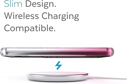 Miniatura 4 de Speck Products Presidio Perfect Clear Ombre - Funda transparente para Samsung Galaxy S22+, transparentevintage rosa desvanecido