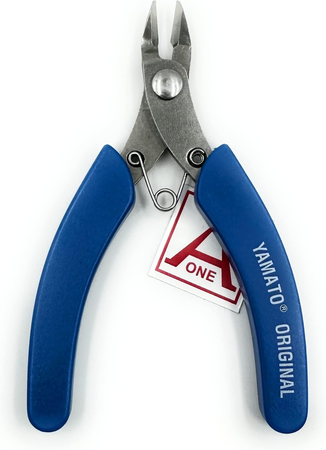 Aone Yamato Stainless Steel Mini Diagonal Nipper Wire Cutter Plier 4" Multipurpose Plastic Coated for Wire/Plastic Cable Cutting, Jewellery Making & Repair, Electronic, Watchmaking, Hobby Crafts DIY