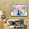 DIY 5D Full Diamond Art by Number Kit, Princesses Cinderella Sleeping Beauty Mermaid Aladdin Pocahontas Mulan Rhinestone Embroidery Cross Stitch Arts Craft for Canvas Wall Decor 11.81x19.68" #1