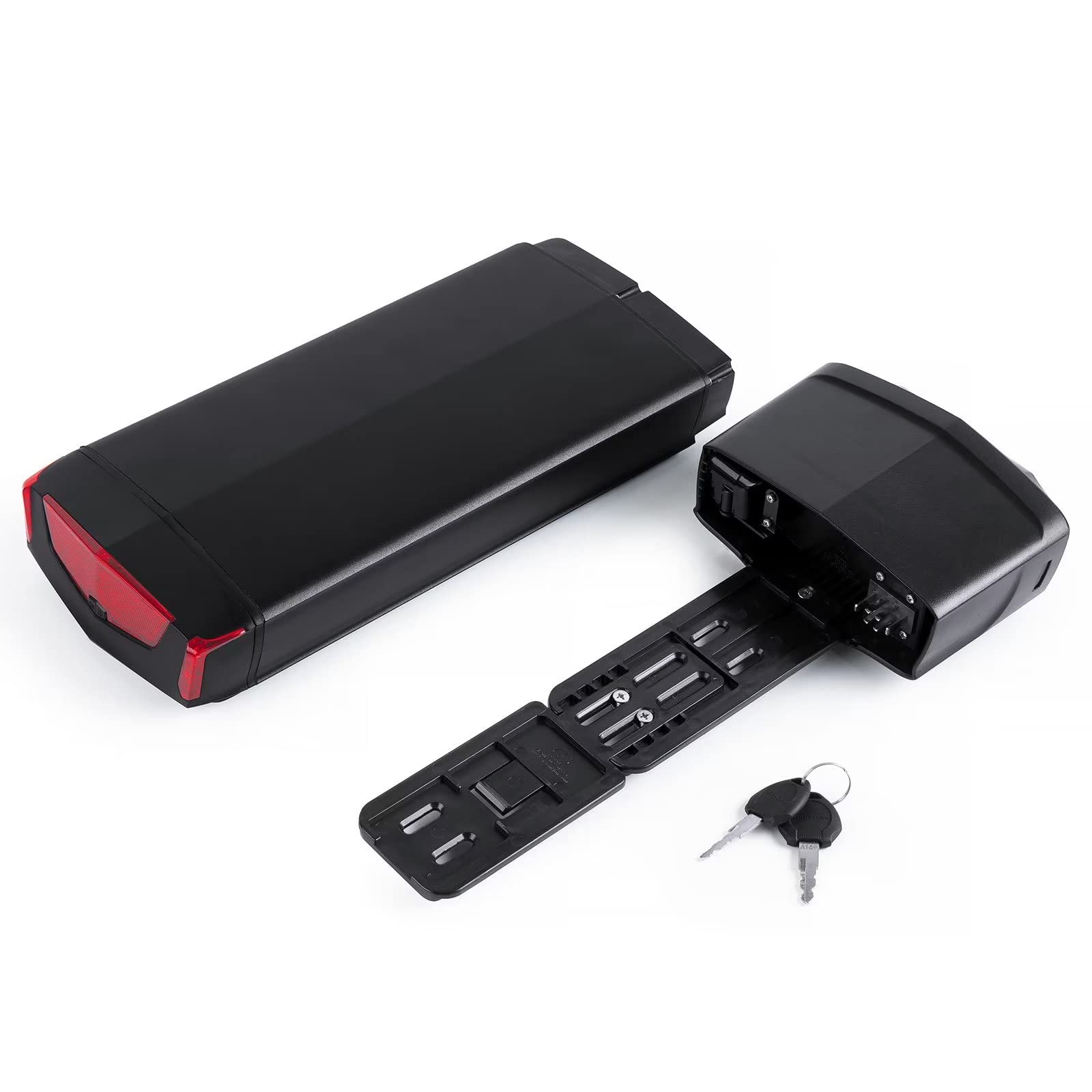 36V 13Ah Batteria per Ebike con portapacchi posteriore (con portapacchi) 2500mAH Batteria al litio a celle per motore 50-500W