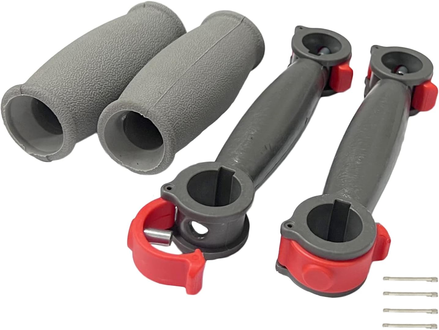 Crutch Solid Hand Grips Sets for Elderly Disabled, Cushion