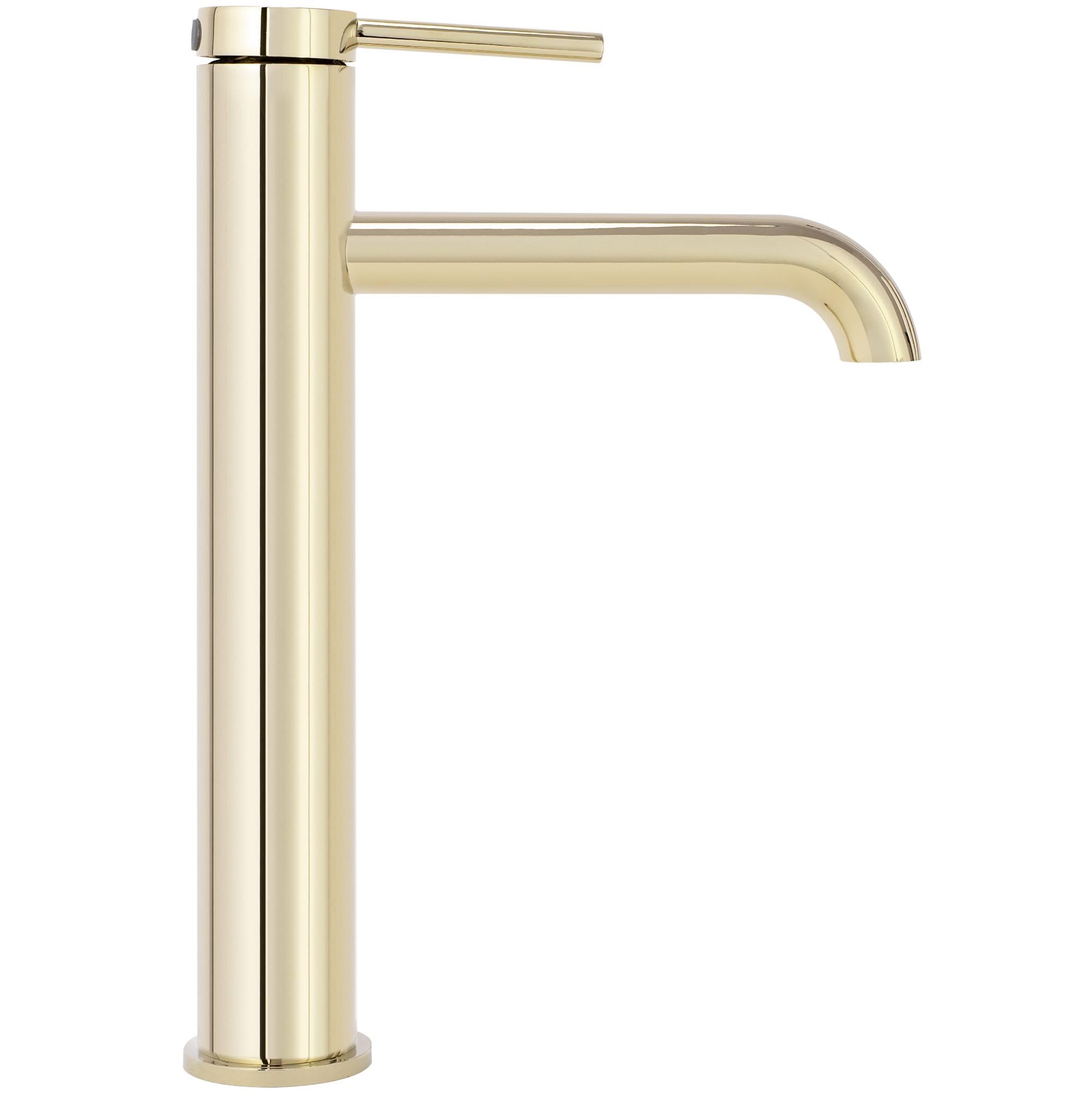 Rea - Bateria Umywalkowa Łazienkowa Js-B801-1G Spot Wysoka, Mosiądz, Głowica Ceramiczna