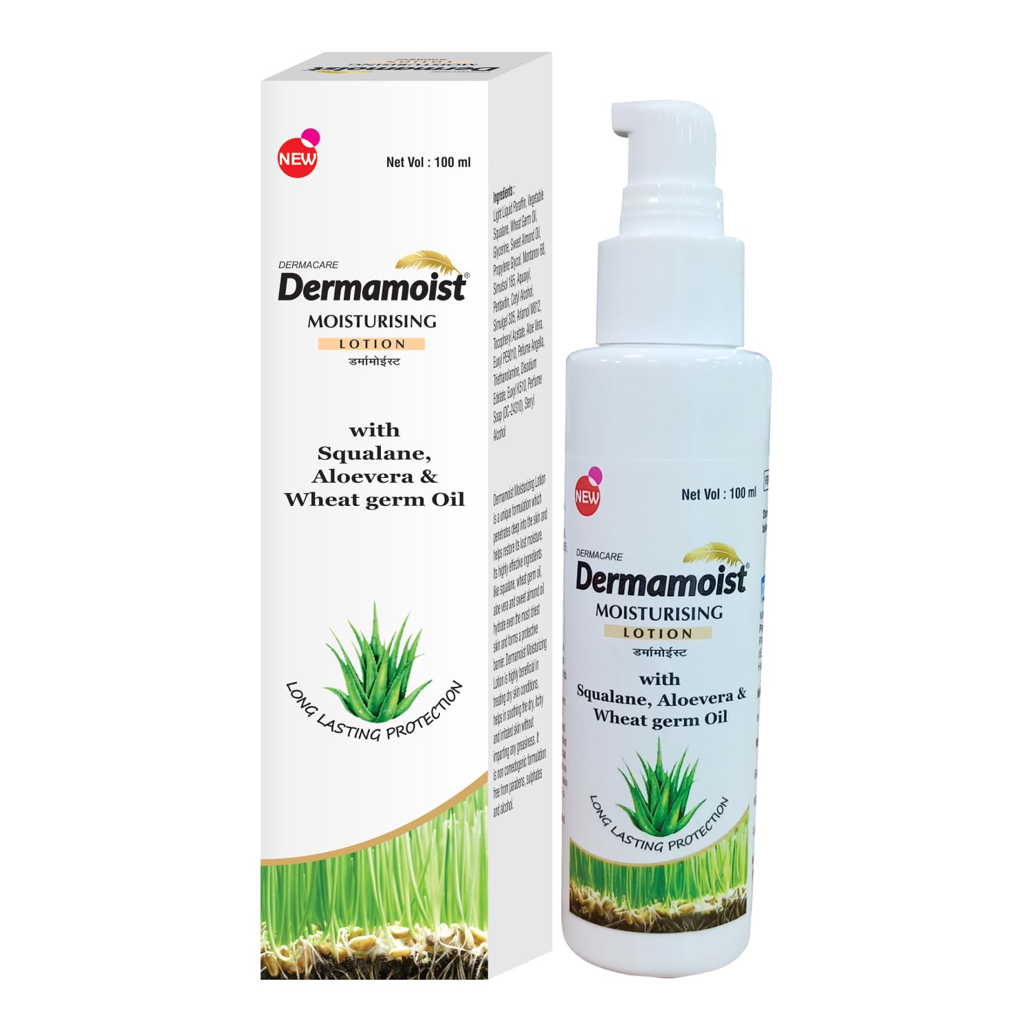 Pil Dermamoist Moisturizing Lotion | Long-Lasting Protection | For Face and Body (100ml)-picture-32