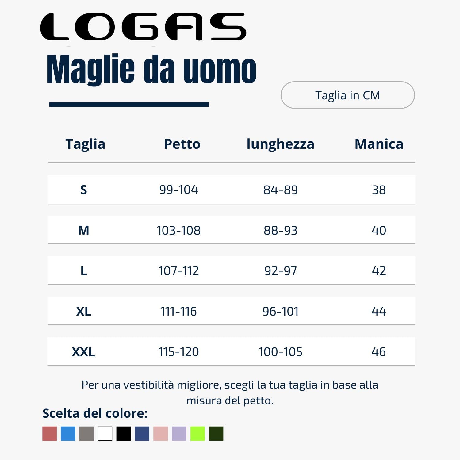 Lo.gas Maglia da Ciclismo Uomo Maglia Ciclismo Maniche Lunghe Traspirante Asciugatura Rapida Maglia