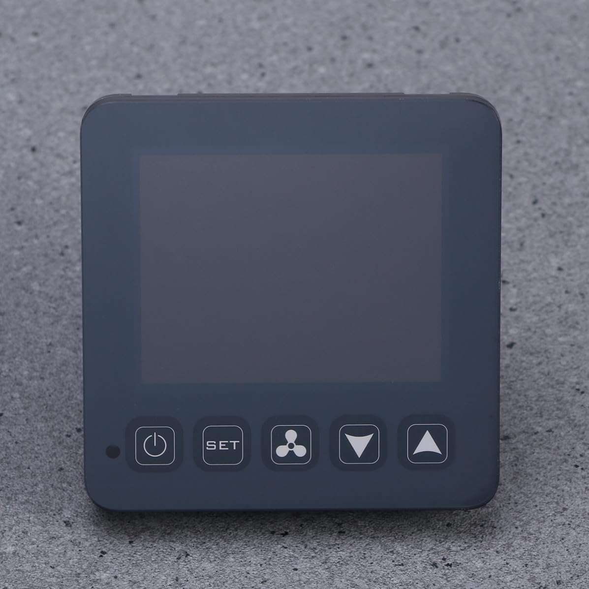 Tofficu Programmierbarer Thermostat mit Sommer Funktion Digitaler Temperaturregler für Zentrale Klimaanlagen und Gebläsekonvektoren Großes LCD Display und Zeitgesteuertes und Ausschalten