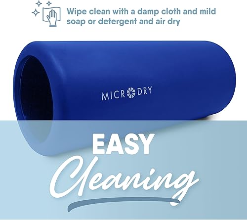 Miniatura 6 de MICRODRY Rodillo trasero de espuma de lujo para alivio muscular, rodillo para yoga, estiramiento, masaje firme de tejido profundo y liberación de