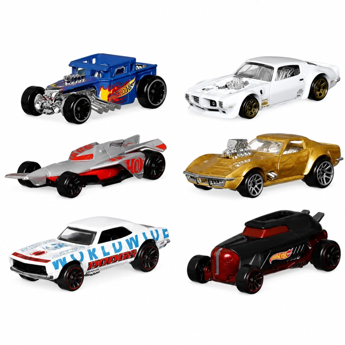 Amazon.com: Hot Wheels 2024 Legends 6 Pack 1970 Pontiac Firebird
