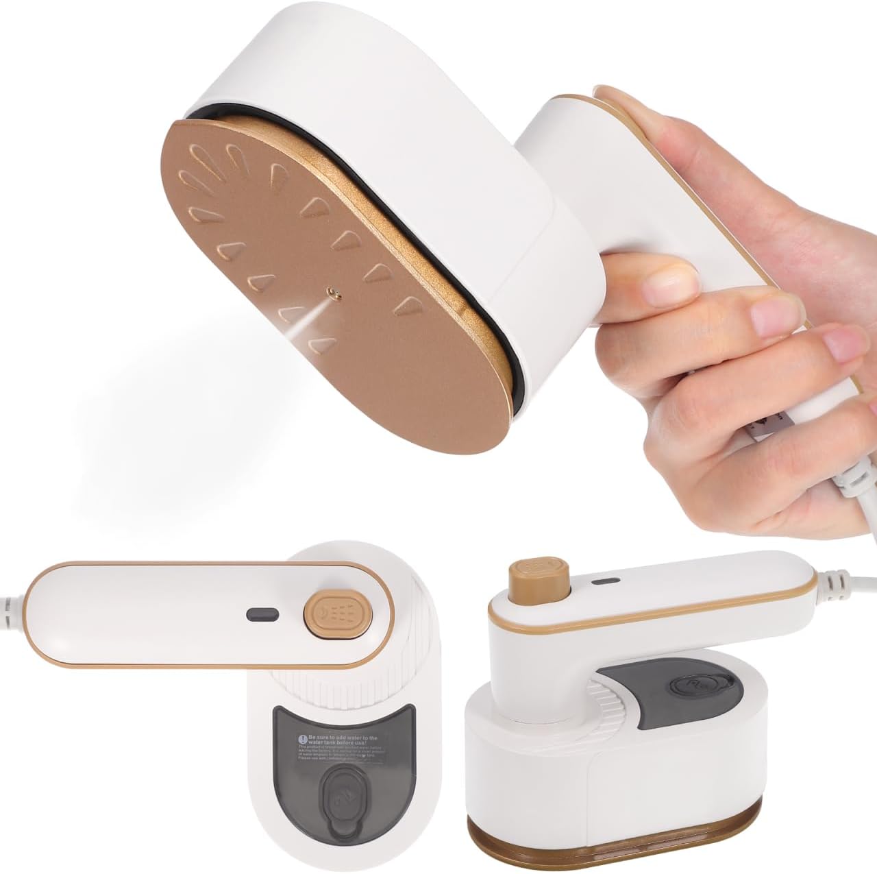 Ciieeo Portable Garment Steamer Handheld Travel Clothes Iron