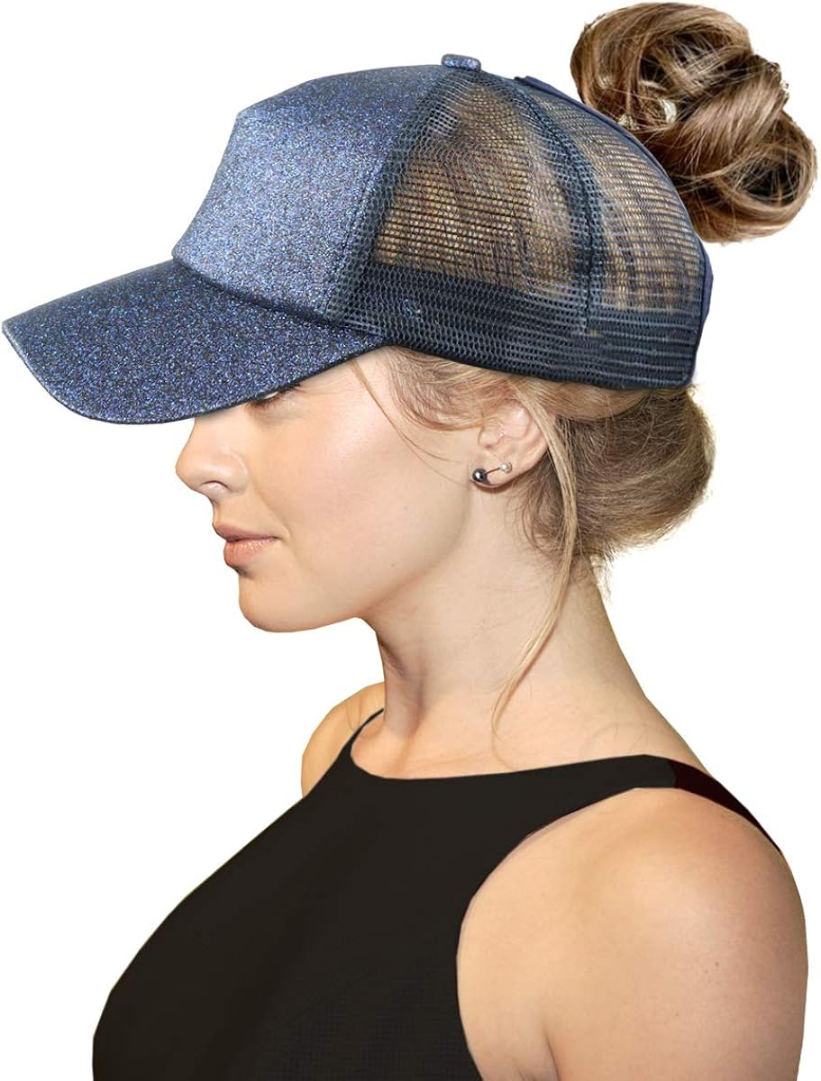 Baseball cap with hole for ponytail Clearance