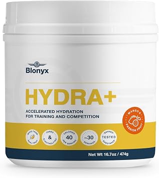 Hydra+, Mango & Passionfruit, Real-Food Energy and Electrolyte Drink Powder for Sport