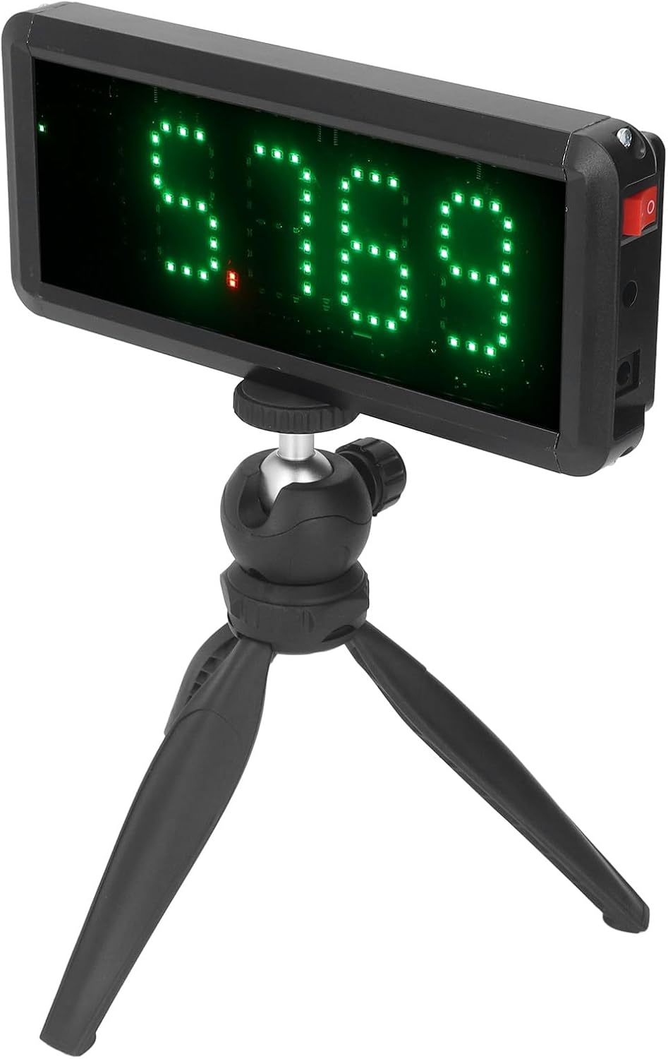 Sprint Timer LED Race Timing Clock Battery Powered Stopwatch Timing Clock for Motorcycle Cycling Speed Training Short Run Race