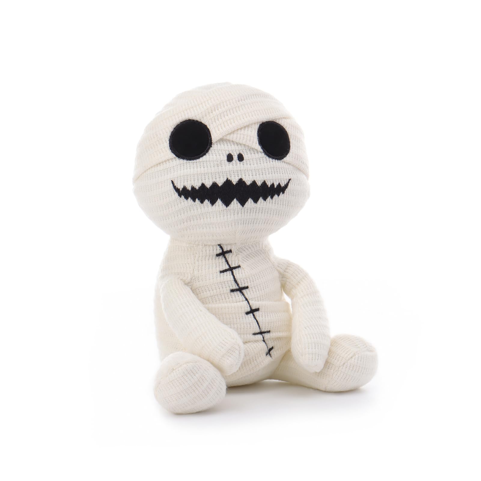 Apricot Lamb Mysterious Mummy Plushies Stuffed Animals for Kids Soft Cute Plush Toys for Baby Girl and Boy Fluffy White 7.5 Inches