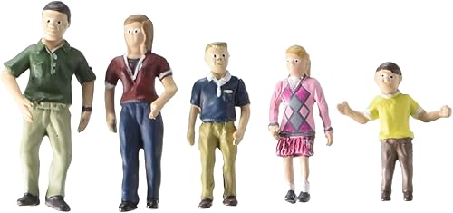 Woodland Scenics SP4452 - Figura de escenarios de 1.5 pulgadas, familia, paquete de 5