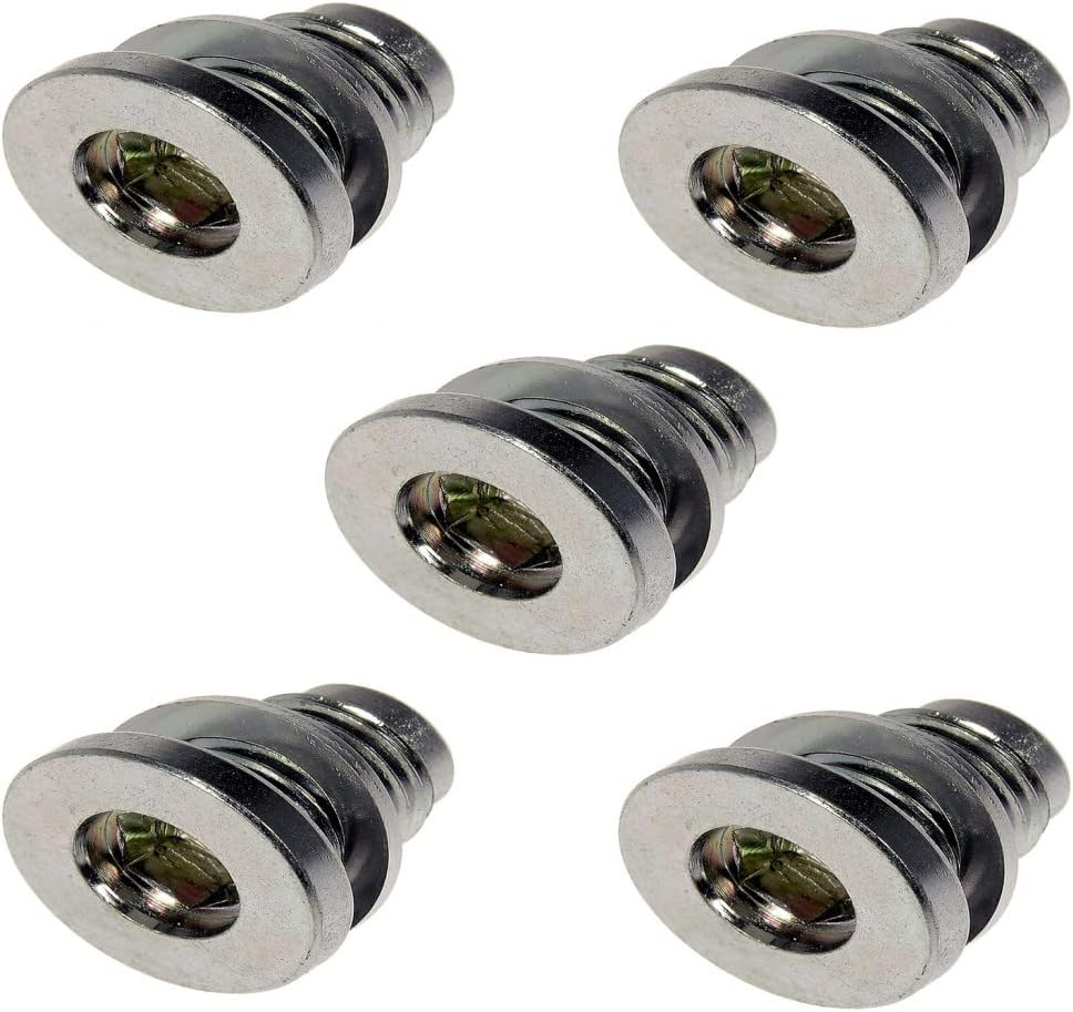 KarParts360 for Mazda MX-5 Miata 2016 2017 2018 Drain Plug | Steel | 3 Bolt Grade | Black | Silver | Oil Drain Plug Describe Type | Conventional Drain Method | Replacement for FS50-21-249