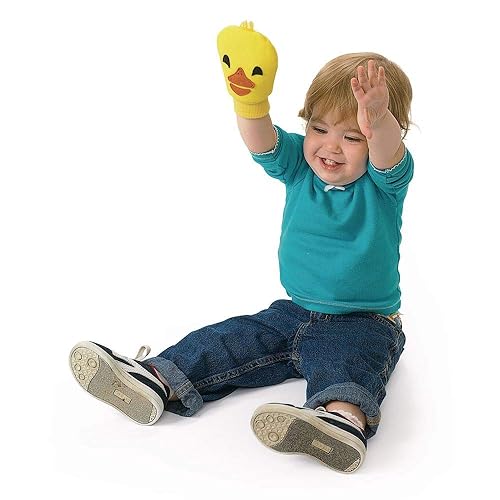 Miniatura 2 de Excellerations My First Farm Marionetas de mano, ideales para bebés zurdos o diestros, juego de 6, juguete educativo para niños (artículo # FIRSTPUP)