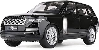 Model car 1/18 for Land Range Rover Sports Alloy Car Model Diecast Metal Off-Road Vehicles Car Model Simulation Sound and Light Kids Toy Gifts (Color : A)