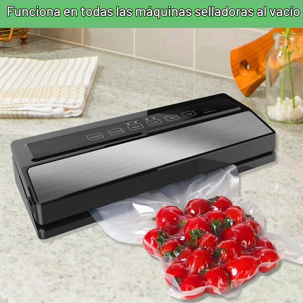 O2frepak 150 Bolsas de Vacío Para Alimentos 15x25/20x30/28x40cm Sin BPA