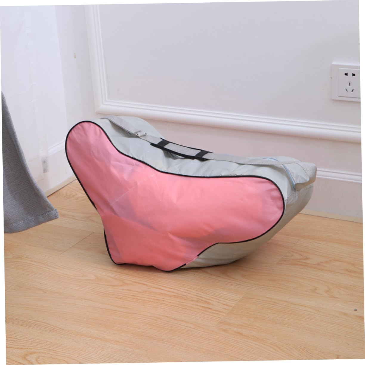 Borsa Portaoggetti Triangolare per Roller Skates e Ice Skates 2 Pezzi | Tessuto Oxford Rosa, Design Portatile Riutilizzabile, Facile da Pulire