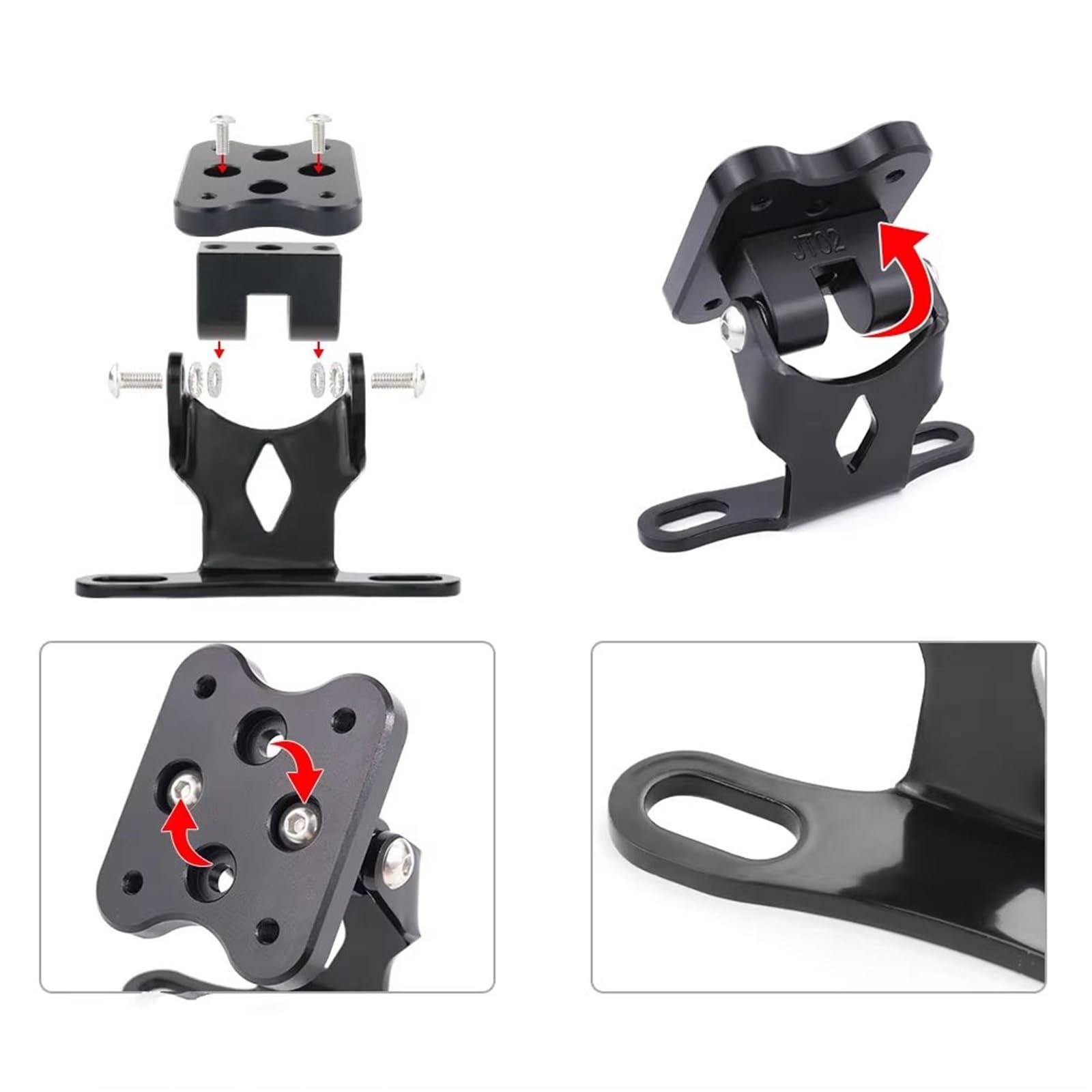 Soporte Teléfono Móvil GPS para Tracer 7 para GT 2016-2023 Motocicleta GPS Manillar Abrazadera Navegación Soporte Teléfono