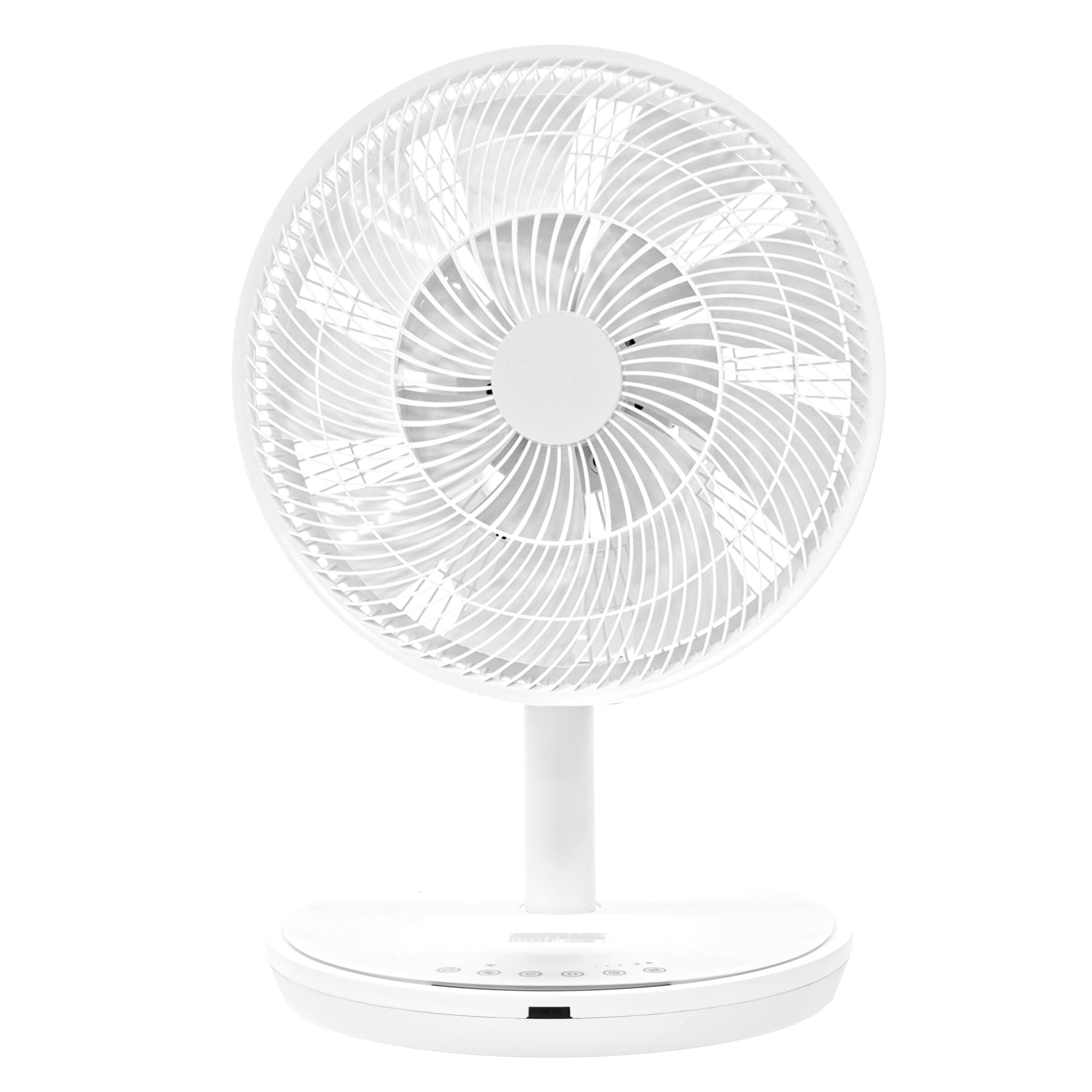 Amig - Ventilatore da Pavimento e da Tavolo GALAIR WIFI-01 - Silenzioso 13dB - 26 Velocità - Oscillazione Verticale e Orizzontale - Basso Consumo 27W - Telecomando e App - Luce LED
