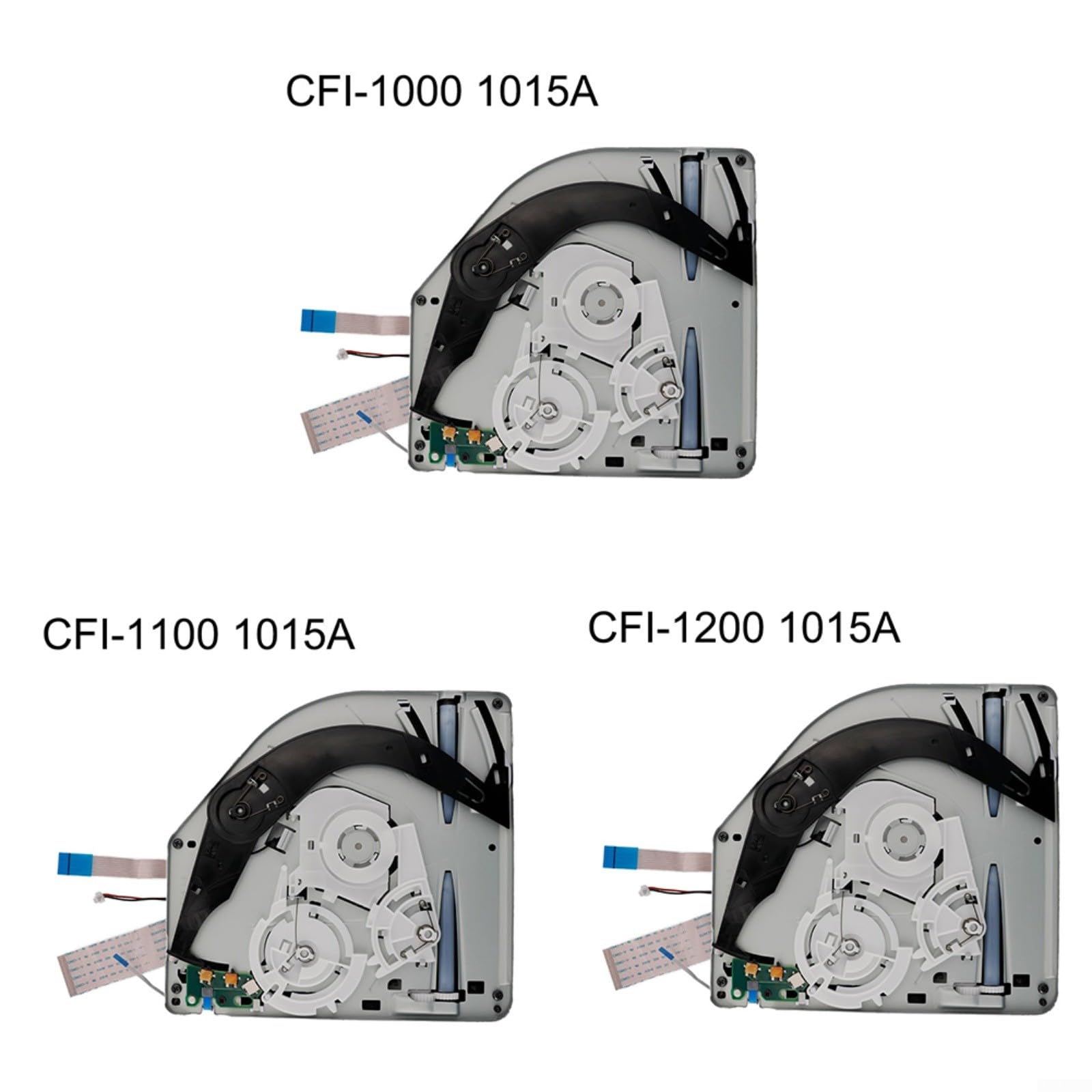 Modulo unità ottica di ricambio per Sony per PlayStation 5 KEM-497AAA, per serie CFI-1000/1100/1200, metallo e ABS, riparazione di errori di lettura per una riproduzione fluida del disco (CFI-1100