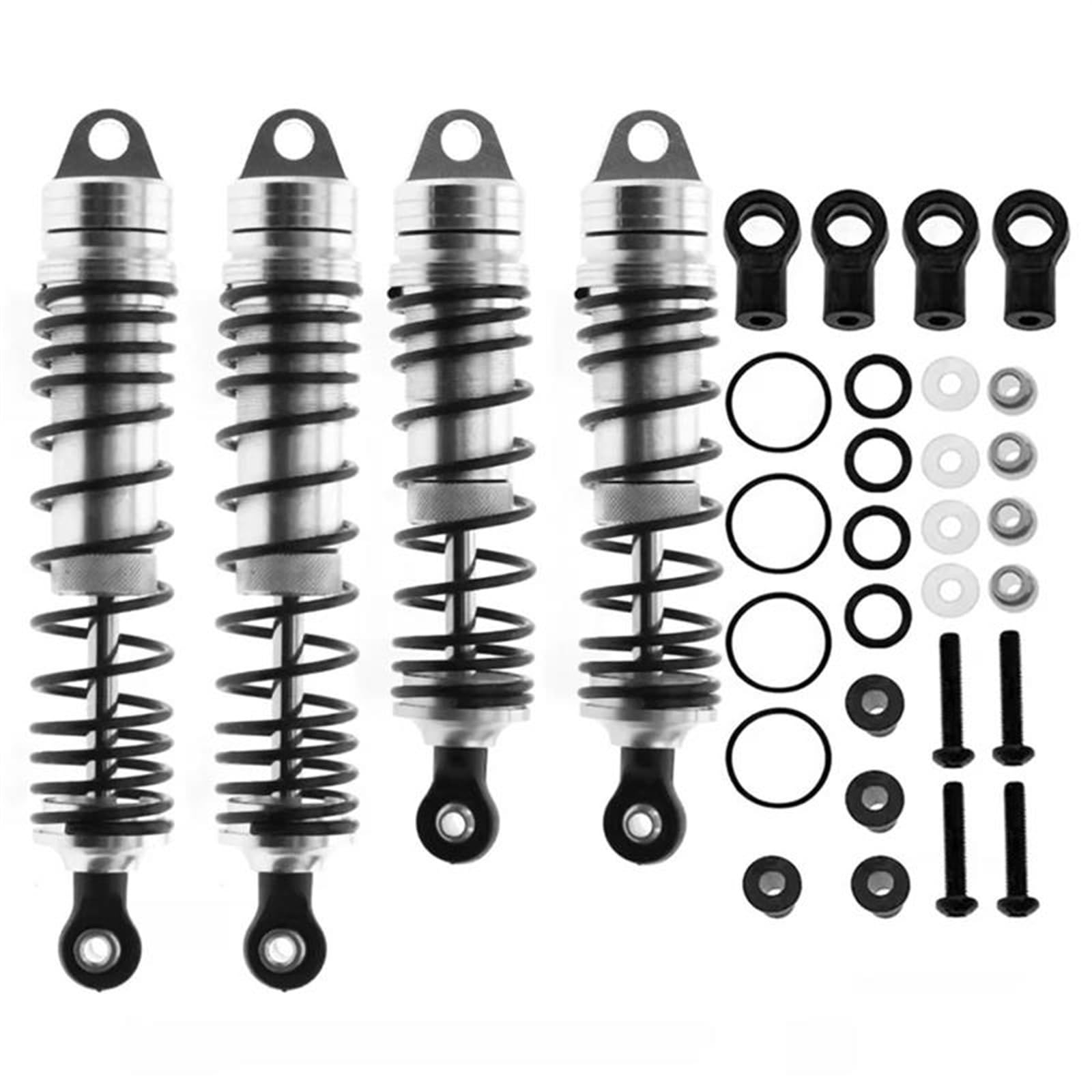 Kompatibel Mit Traxxas Für Slash 4X4 VXL 2WD Für Rustler Für Hoss Für Stampede 1/10 RC Auto Upgrade Teile Metall Vorne Hinten Stoßdämpfer RC-Teile