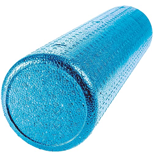 JFIT 24-Inch Solid Blue Foam Roller