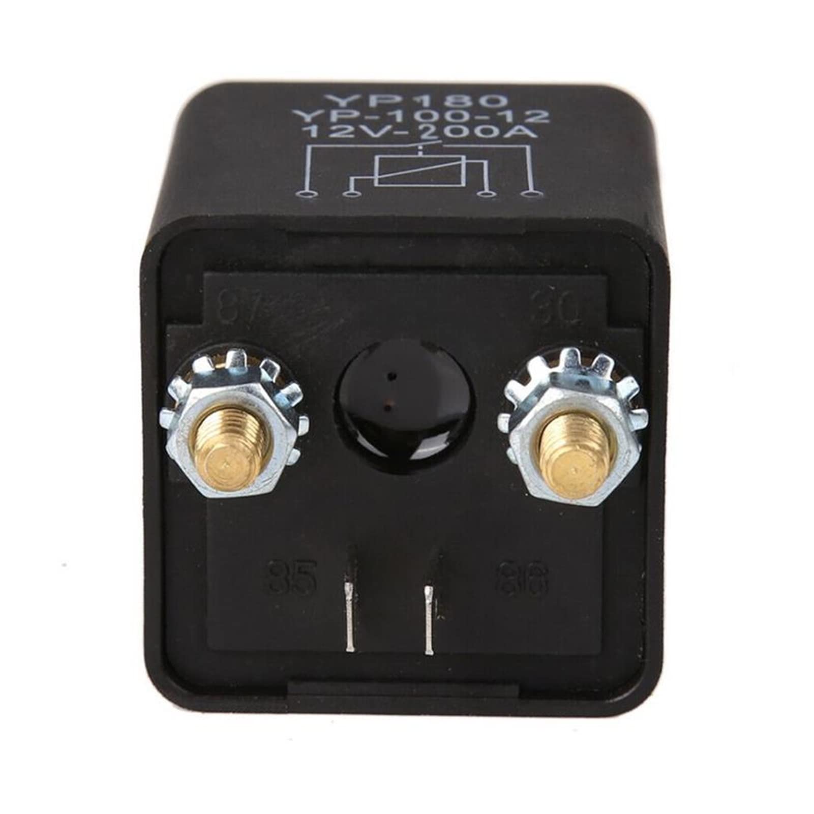 AMAZWI Commutateur Automobile de Type continu de Moteur de Camion de Relais de Voiture de Puissance élevée de 12V DC 200A