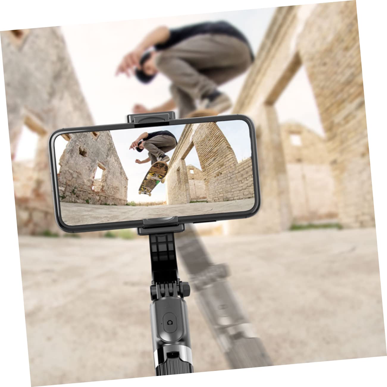 Stabilisateur 450mah de Trépied Téléphone, Portable Selfie, L08