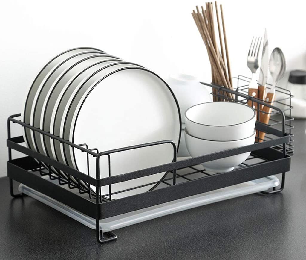 Egouttoir Vaisselle Panier À Vaisselle en Acier Inoxydable 304 Une Seule Couche Rangement Cuisine