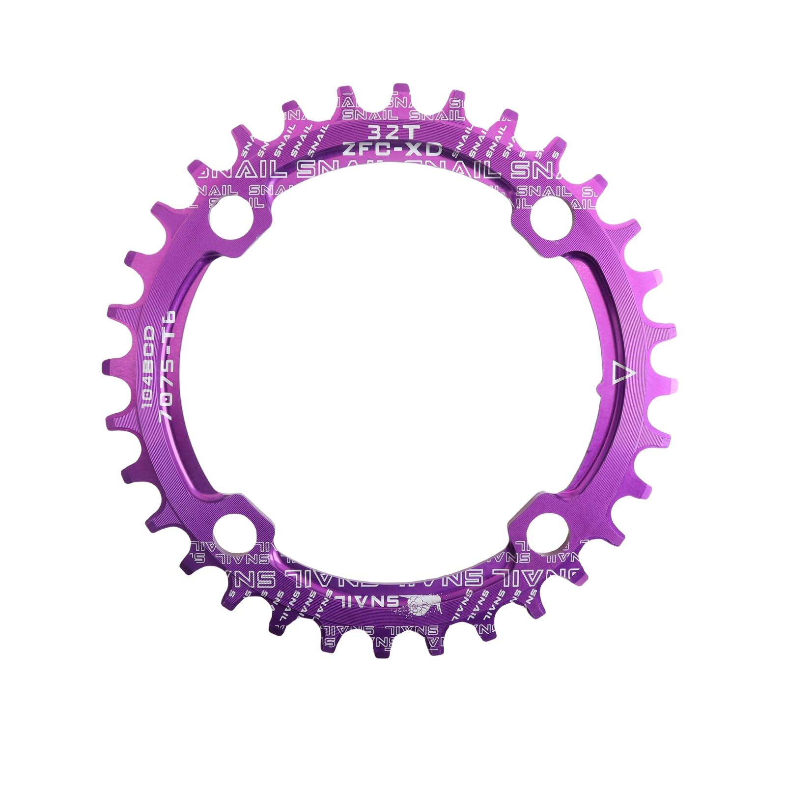 DJC Bike Chainring 104BCD Round/Oval 30t 32t 34t 36t 38t 40t 42t 44t 46t 48t 50t 52t Tooth Narrow Wide 7/8/9/10/11/12 Speed Ultralight MTB Mountain