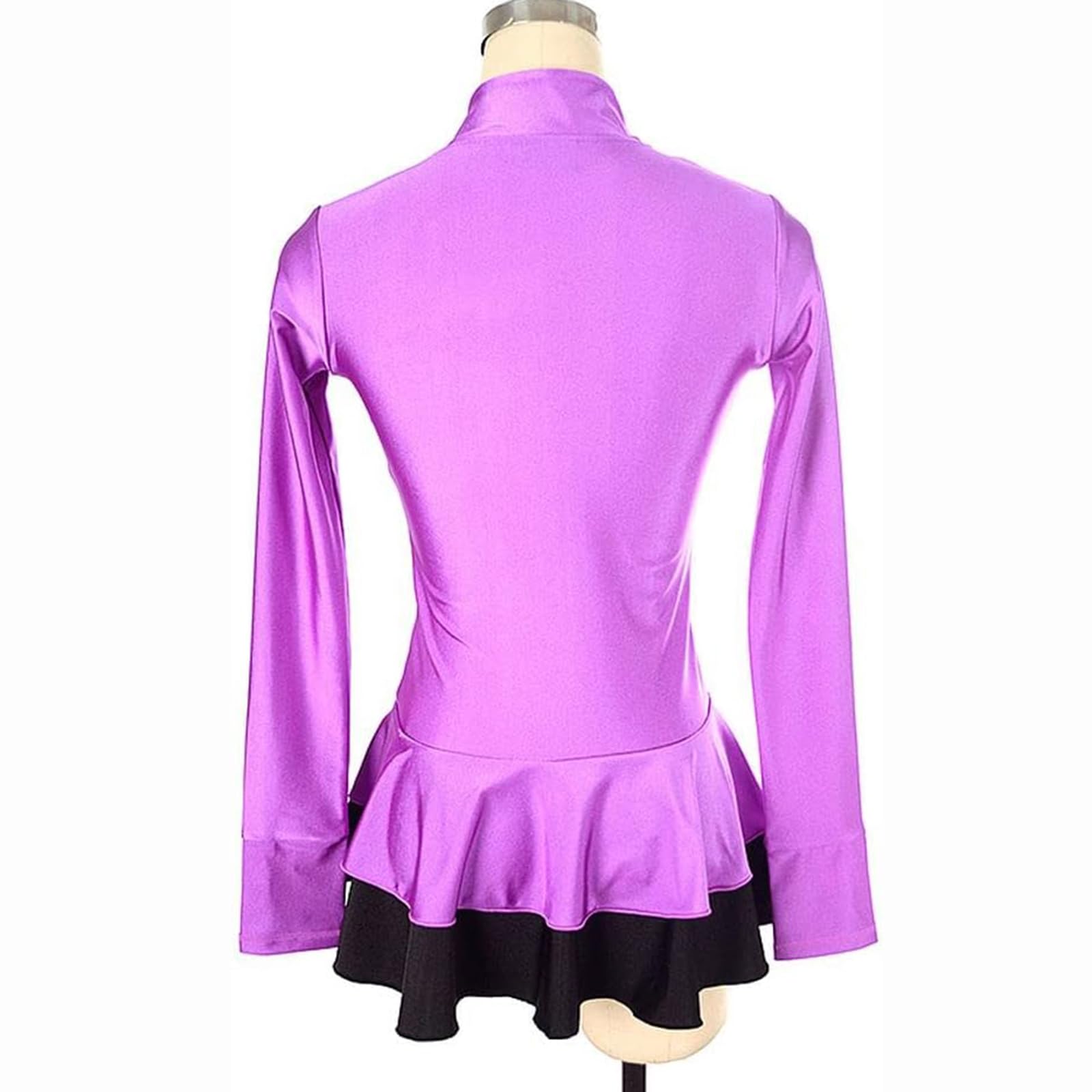 LIUHUO Figure Skating Jacket Pants Girls Teens for Girls Black Tops Coats for Women