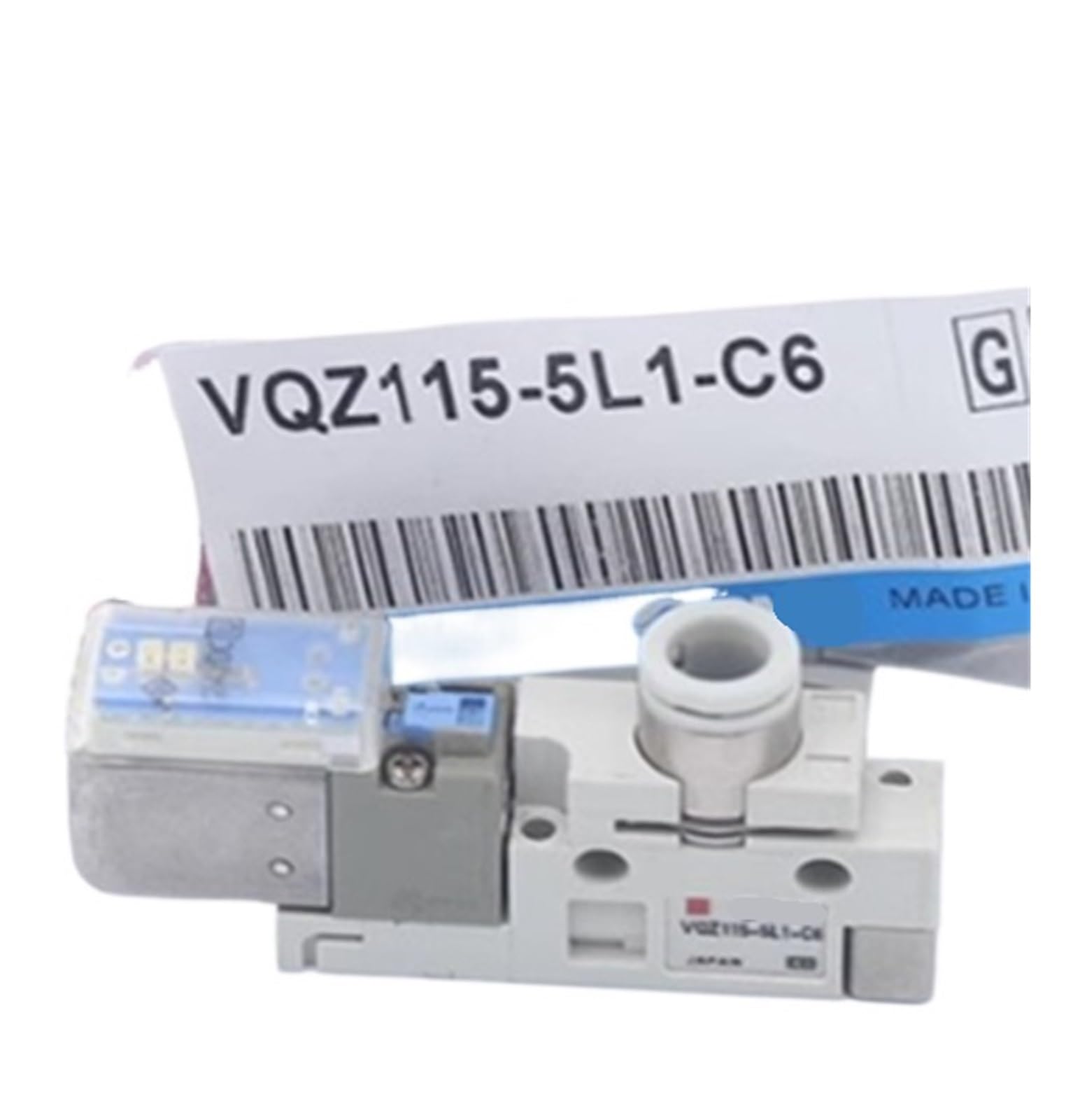 Érobवाने 3 voies VQZ115 intégrée sur bloc de distribution pour système de tri automatisé