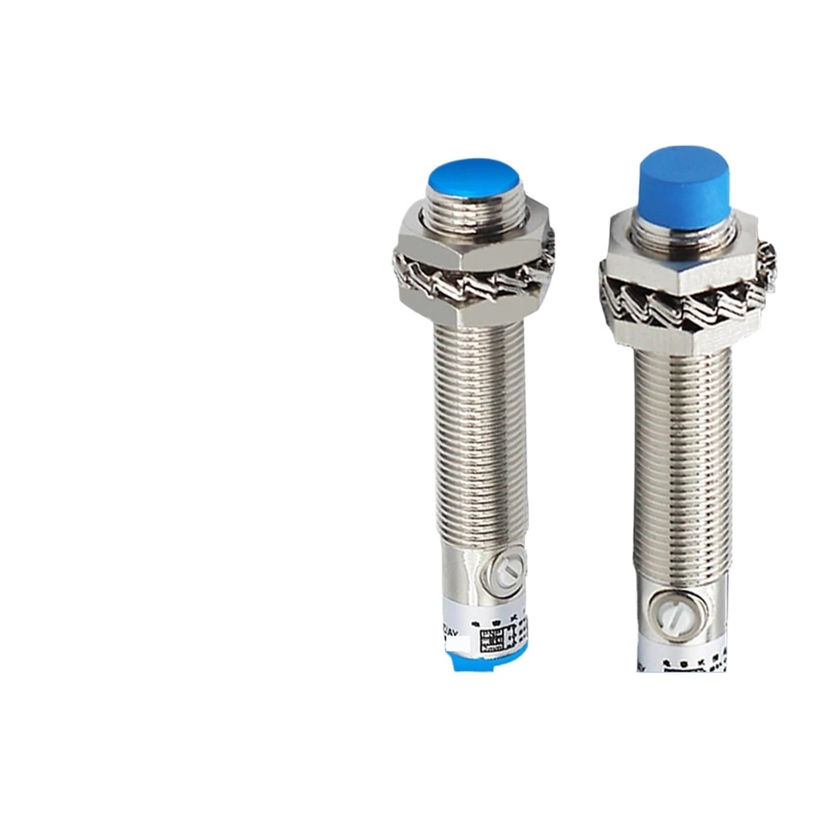 PEQYUACTE M12 capacitive Proximity Switch Liquid Level Sensor detects Metal Liquid in Plastic Feed LJC12A3-A Series Shielded and Non-Shielded NPN NO(Shield(2mm),PNP NO)