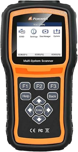 FOXWELL NT530 para Porsche 997 Multisistema OBD2 escáner de diagnóstico SRS ABS DPF EPB Airbag TPMS reinicio de batería