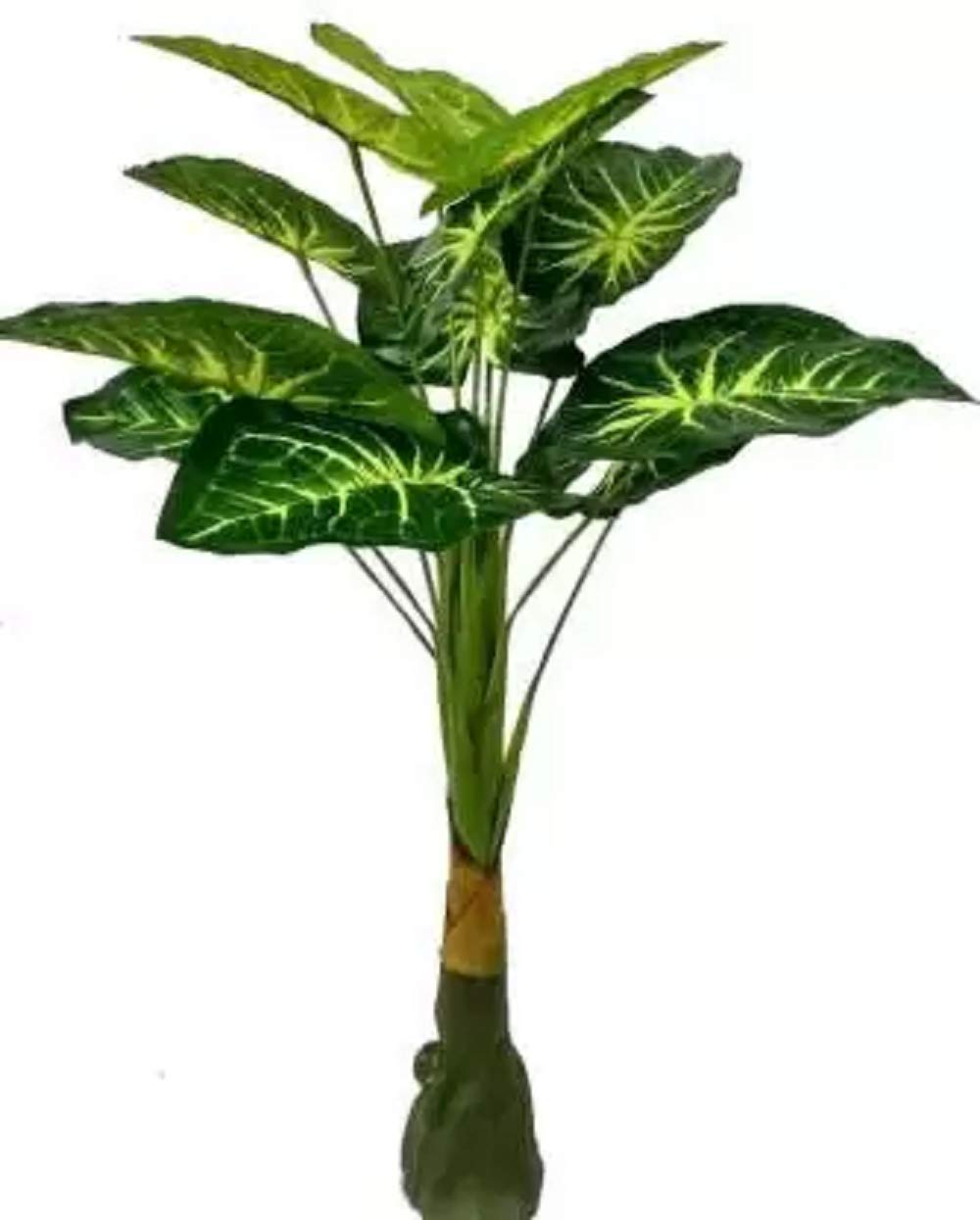 KAYKON Artificial Plant Green Money Plant for Home Decor - 3 Feet Artificial Plant (90 cm, Green)