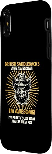 Miniatura 8 de iPhone 12 mini Pig Dad Mom Awesome - Farmer Breeder British Saddlebacks Case
