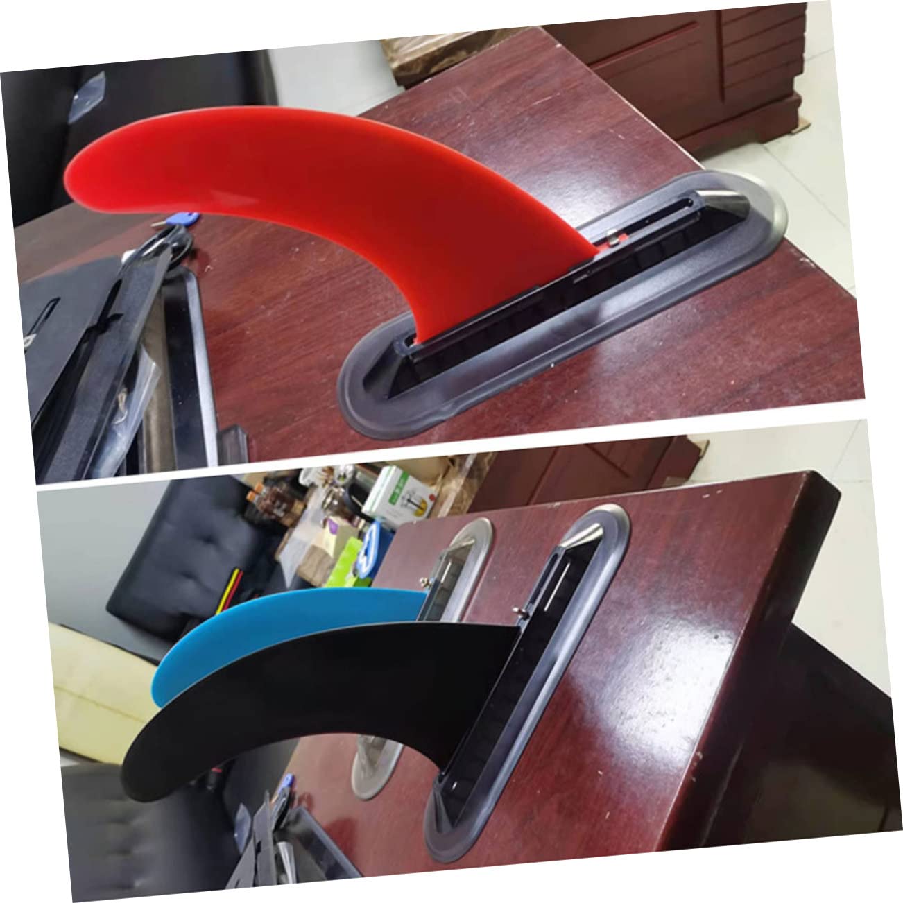 TOYANDONA 2piezas Aletas Tabla Paddle Surf Quillas Inflables Repuesto para Tablas Suministro Surf Estabilidad