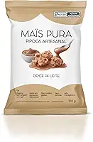 Mais Pura Pipoca Artesanal Maïs Pura Sabor Doce de Leite 100g