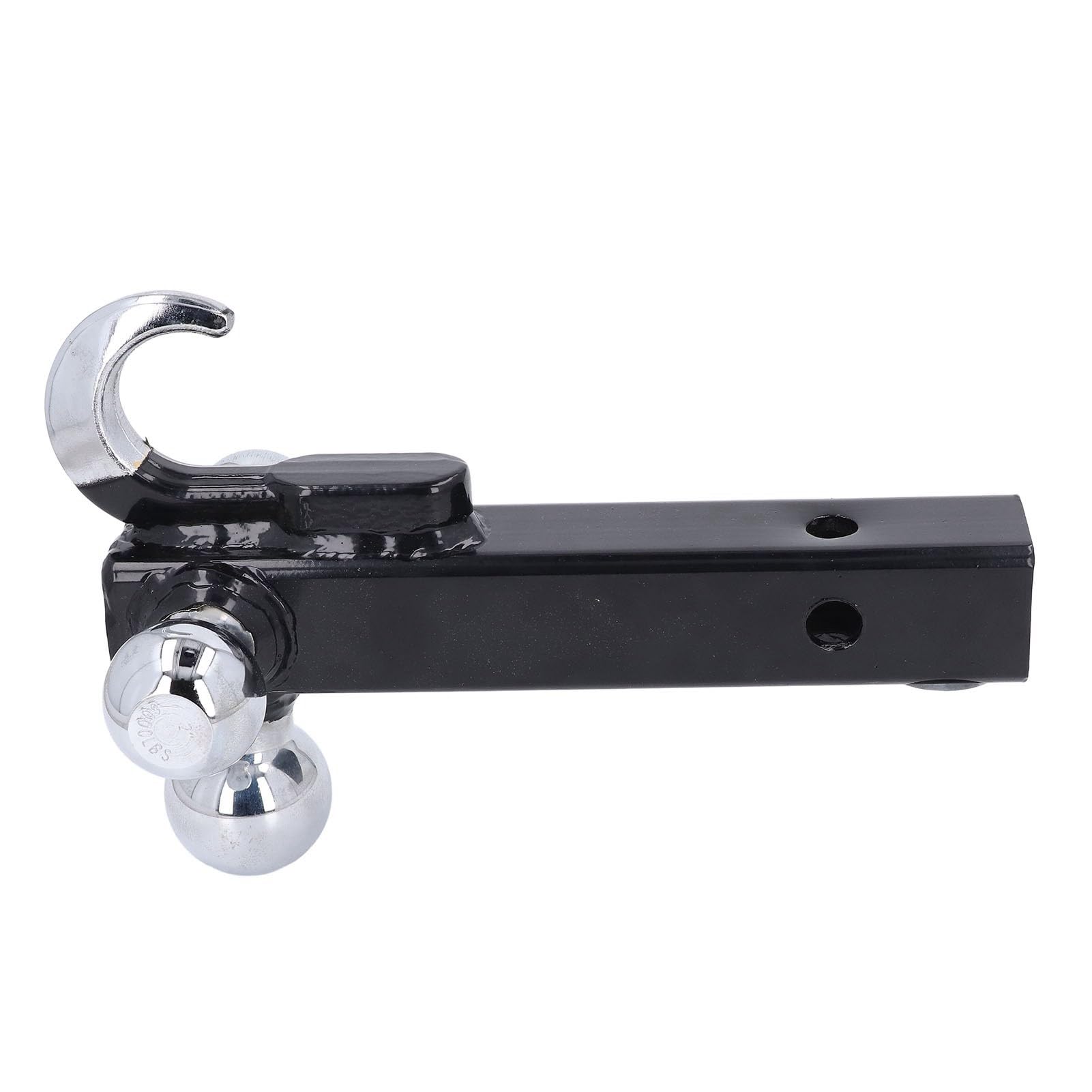 Montaje de Bola Triple de Enganche de Remolque, Acero Inoxidable, Alta Capacidad de Carga, Diseño de Adaptador Versátil, Soporte de Bola Triple de Acero Inoxidable con Gancho,