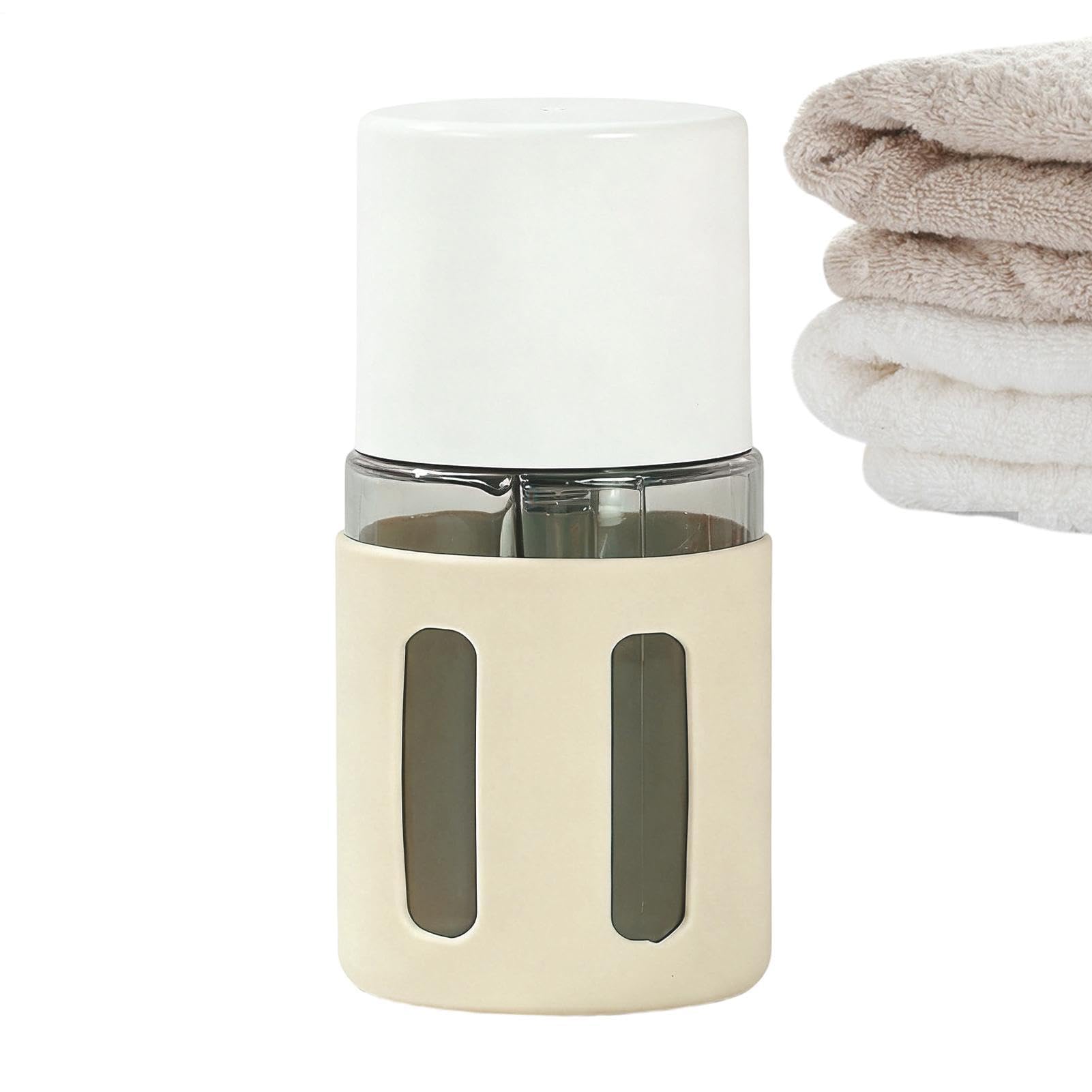 Juego de Frascos de Viaje | 4 en 1 recargable vacía con pulverizador | Contenedores de tamaño para llevar para champú, loción o líquido,para Mujer Champú Acondicionador Gel de Ducha Perfume Viaje — view 10