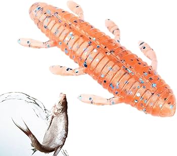 Amazon.co.jp: ソフトワームルアー | 45mm フィッシングワームベイト