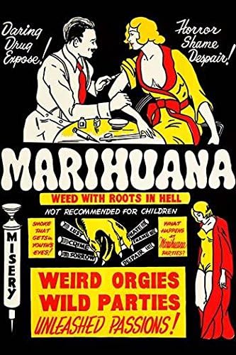Miniatura 1 de Póster de película clásica de culto de Roadshow Attractions about the droga Marihuana Poster Print by unknown (18 x 24)